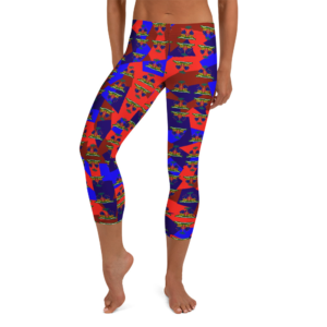 Haitian pride capri leggings