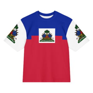 Haiti Fan Wear Oversized Shirt