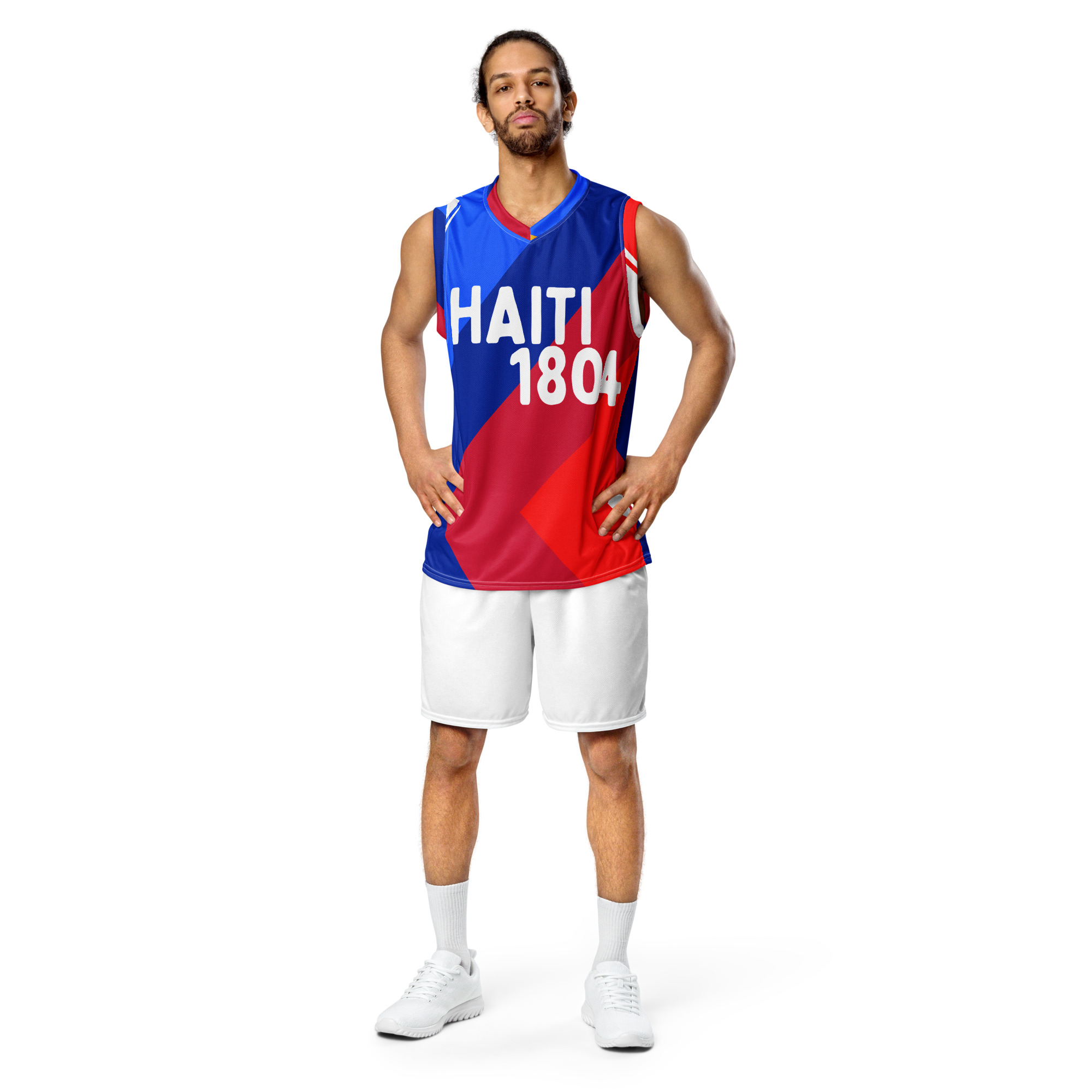 Haiti 1804–2026 Premium Unisex Basketball Jersey | Modern Geo Performance Design