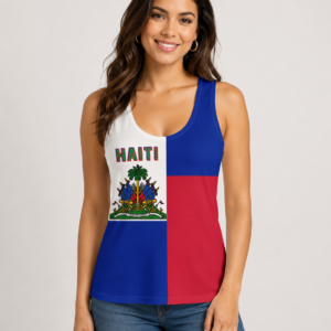 Haiti Flag Women’s Tank Top