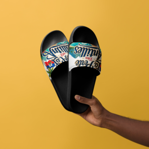 Men’s slides - Haiti La Perle Des Antilles
