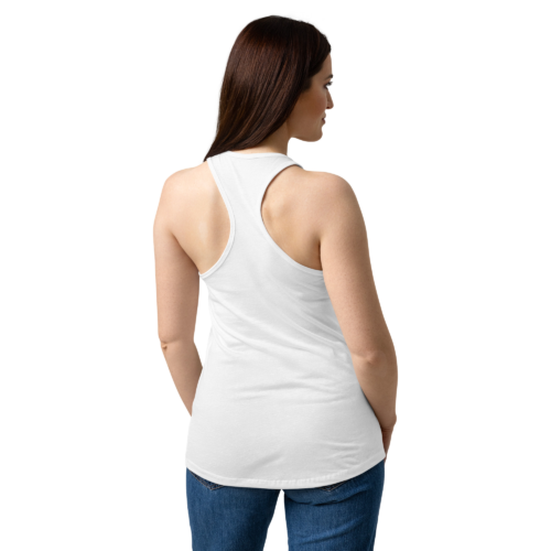 Women’s Racerback Tank – Haiti La Perle Des Antilles | Soft, Fitted, Breathable Activewear - Image 2