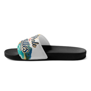 Women’s Slides – Haiti La Perle Des Antilles | Cushioned Summer Sandals with Cultural Style - Image 7